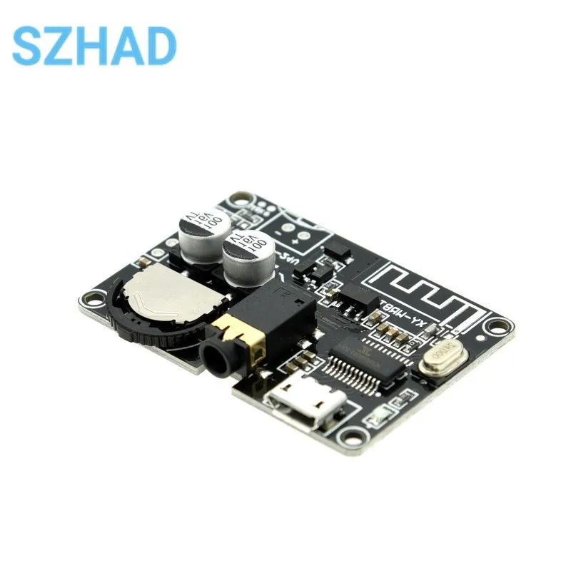 1 Uds Bluetooth 5,0 Bluetooth Estéreo auriculares Bluetooth placa decodificadora de audio módulos amplia tensión regulable volumen altavoz amplificador XY-WRBT - imagen 3