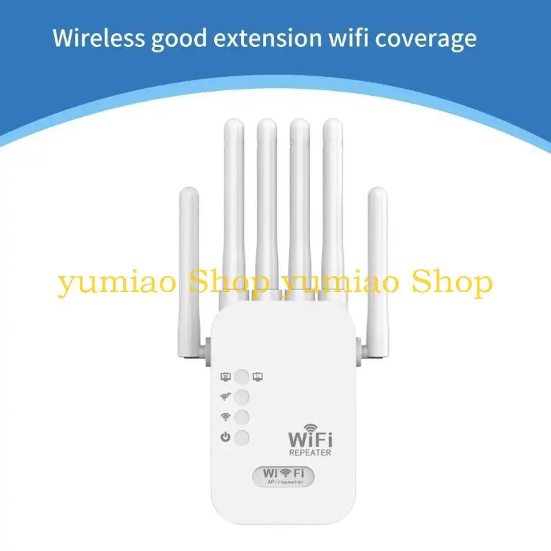 587b Repetidor refuerzo Wifi Extender para hogar aire libre 300Mbps Wifi Extender WiFi - imagen 4
