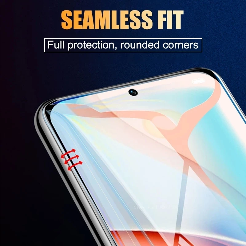 4 Uds película de hidrogel para Realme 12 Pro Plus 11 10 9 8 Pro 9i 8i Protector de pantalla para Realme C67 Note 50 C63 C53 C55 no vidrio - imagen 4