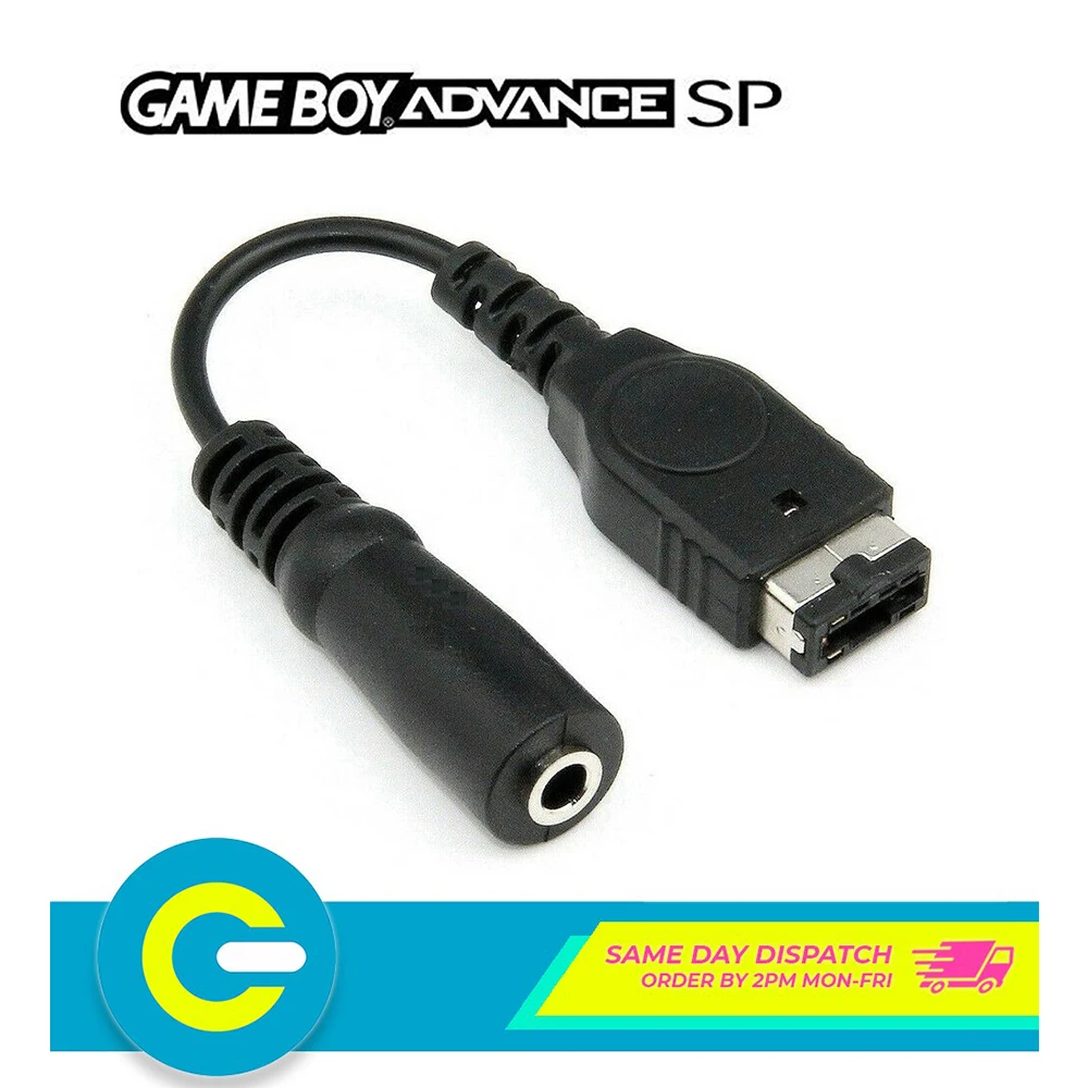 Para GameBoy GBA SP NDS - Cable adaptador de auriculares con conector de audio de 3,5 mm