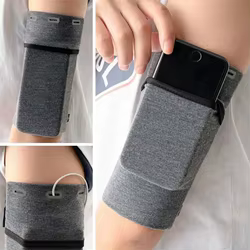 Brazaletes deportivos para correr, bolsa para brazo para teléfono móvil, bolsa para brazalete para teléfono, funda para correr y trotar, soporte para IPhone 15 16 Samsung
