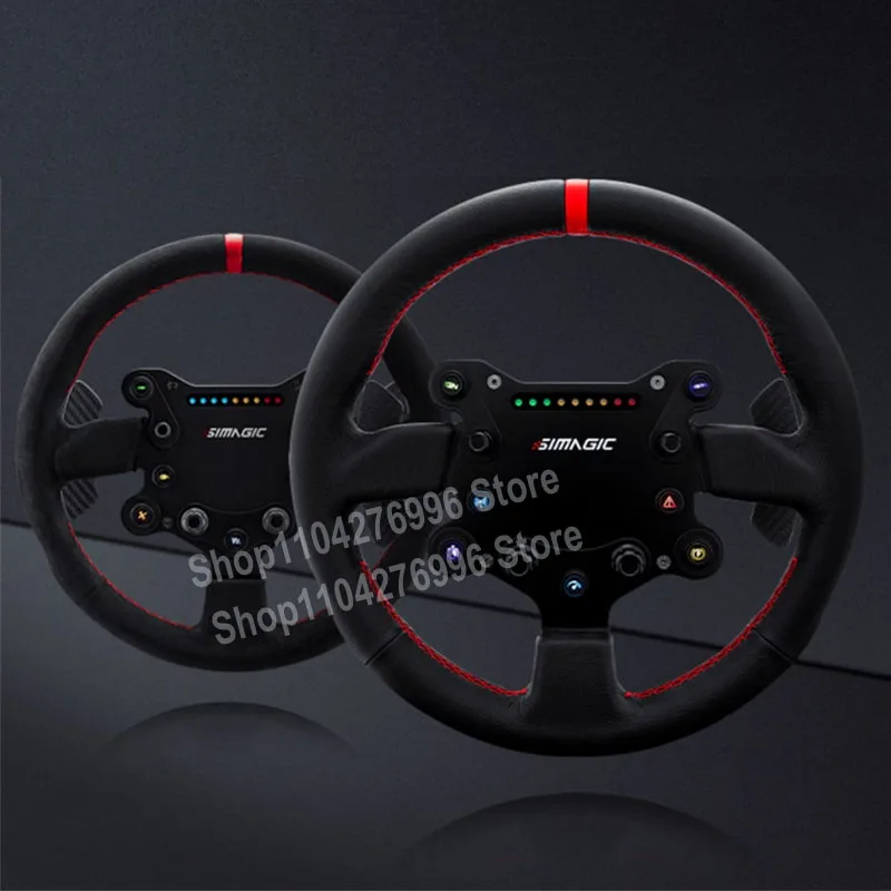 Para SIMAGIC GTS disco de volante palanca de cambios de paleta única RGB unidad directa simulador de carreras para juegos - imagen 3