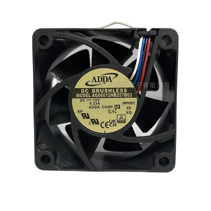 Ventilador de 60mm para ADDA AG06012HB257B03 60x60x25mm DC 12V 0.23A ventilador inversor VFD de alto flujo de aire