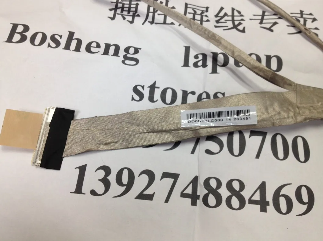 Cable flexible de pantalla de vídeo para ordenador portátil, accesorio para Sony VPCEE VPC-EE EE3w EE32 EE42 EE22FX Ee43eb PCG-61611M - imagen 3