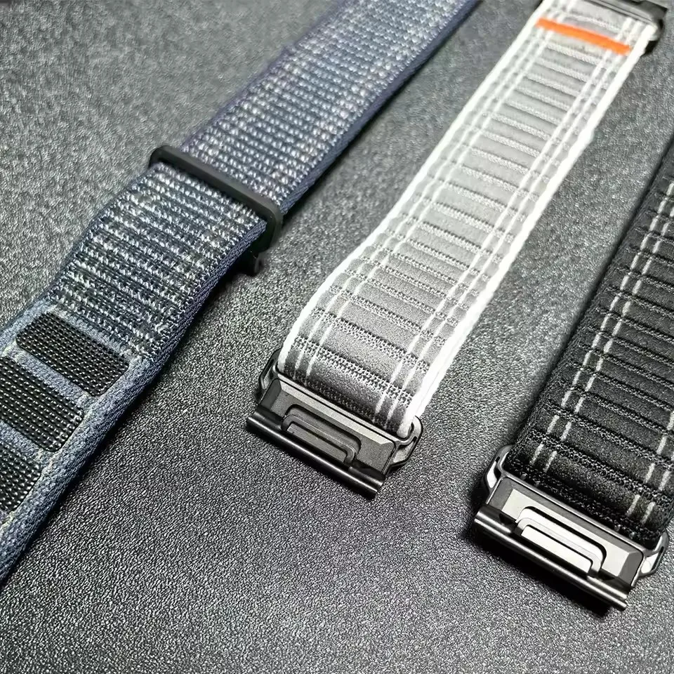 Pulseras tejidas para Garmin fenix 8 E 7X 7 6 6X Pro correa de reloj para fenix 5X 5 Plus 3HR 970 965 955 pulsera 22mm 26mm correa QuickFit - imagen 4