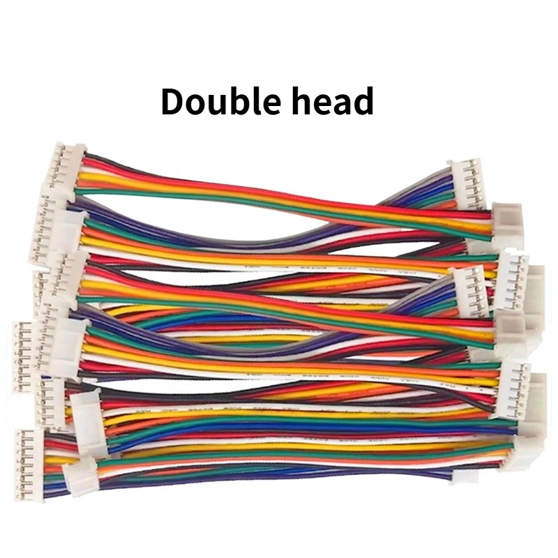 10 Uds JST PH2.0mm conector de Cable de paso de 2,0 MM 2P 3P 4P 5P 6P 7P 8P 9P 10P 12P enchufe 10CM/20CM/30CM longitud del Cable 26AWG - imagen 5