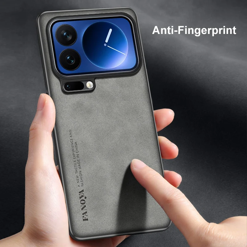 Para Xiaomi Mi 17 Pro Max funda de lujo de cuero PU funda de teléfono para Xiaomi 17 Pro Mi17 5G contraportada protección de silicona a prueba de golpes - imagen 5