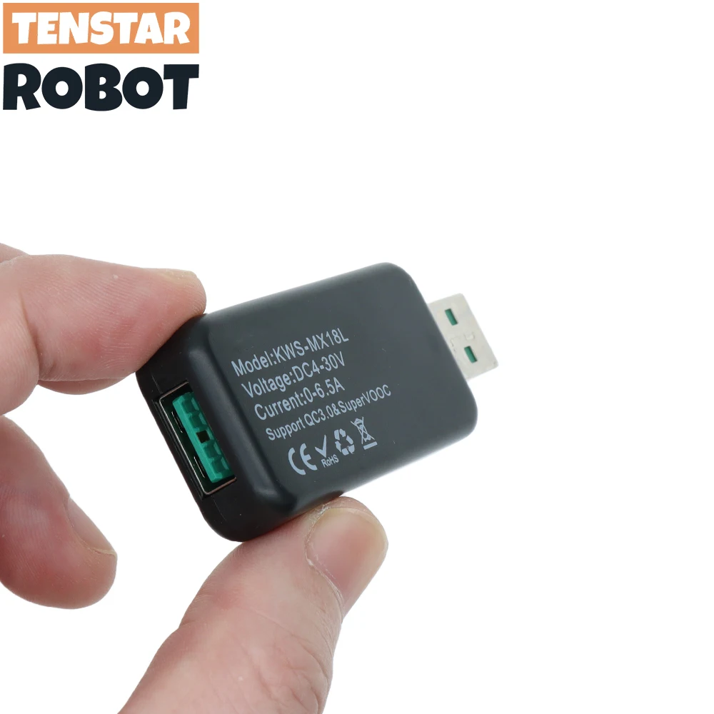 Probador USB 10 en 1, voltímetro Digital de CC, amperímetro, medidor de voltaje de corriente, Detector de amperímetro de voltios, indicador de cargador de Banco de energía - imagen 5