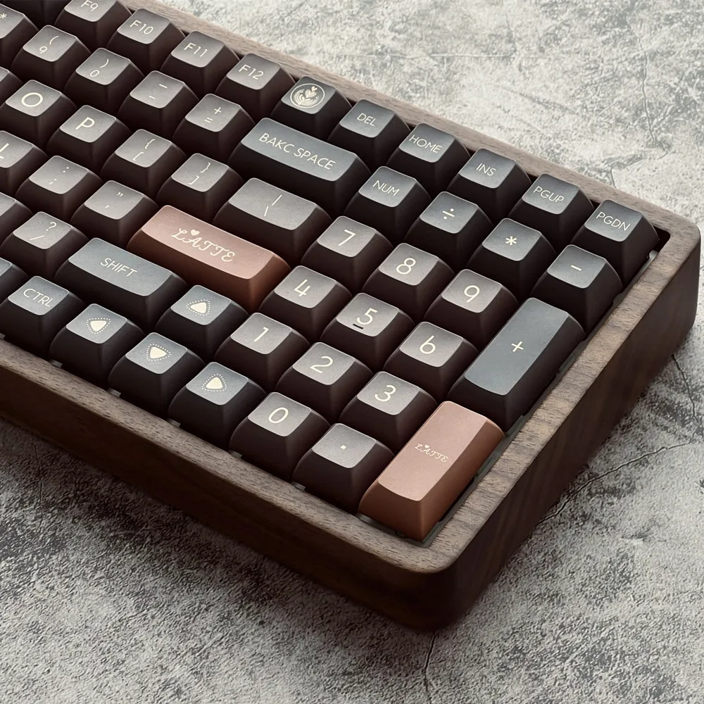 Teclado mecánico Latte de 140 teclas, diseño Original, perfil KCA, sublimación, PBT, para interruptores Cherry Mx - imagen 3