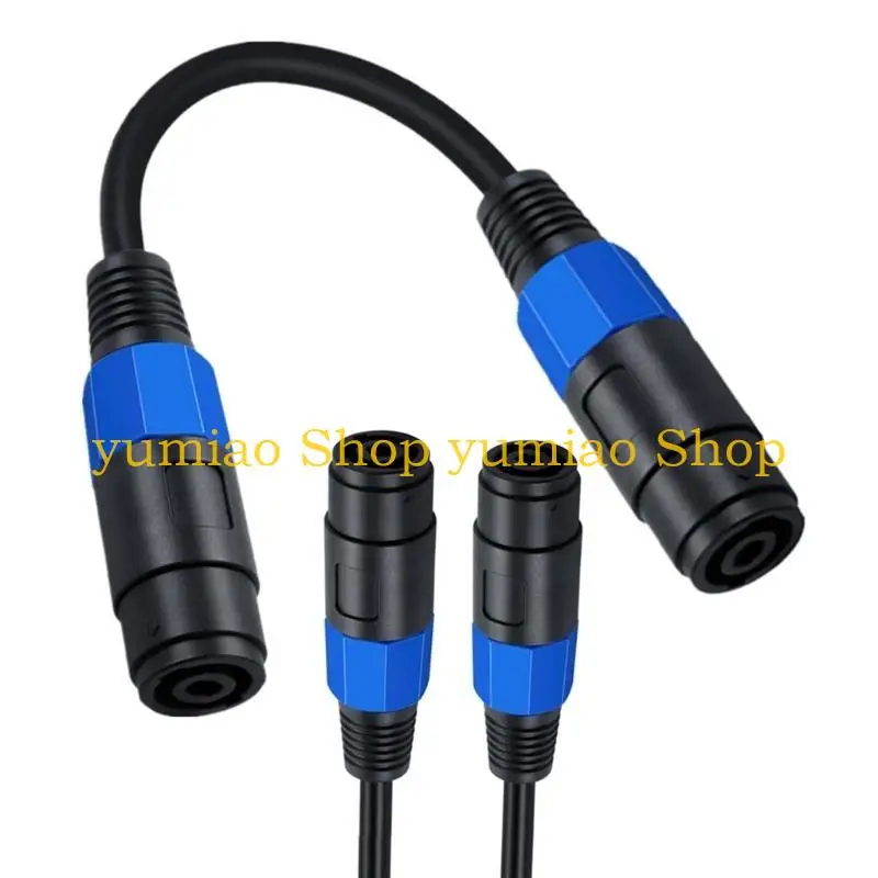 587B Speakon a Speakon Cable extensión del adaptador 18 AWG Cable - imagen 4