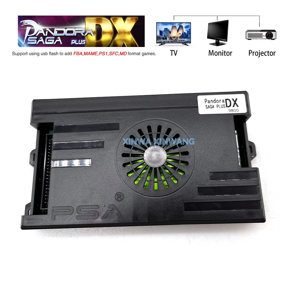 DX Pandora Saga Box 26800 en 1 tablero de juego placa base de 2 jugadores HDMI VGA para gabinete de juegos Arcade Bar Top Machine consola de Joystick - imagen 3