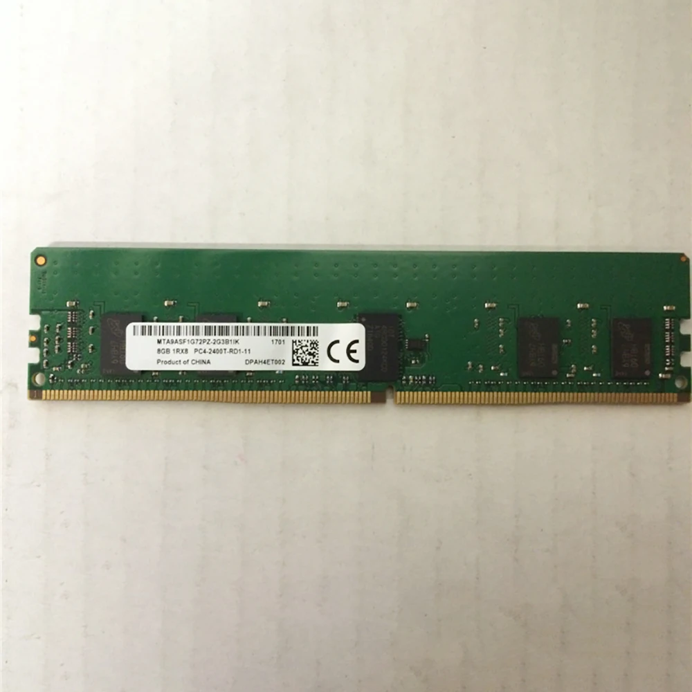 1 Uds RAM para MT 8G 8GB 1RX8 DDR4 2400 REG MTA9ASF1G72PZ-2G3B1 - imagen 2
