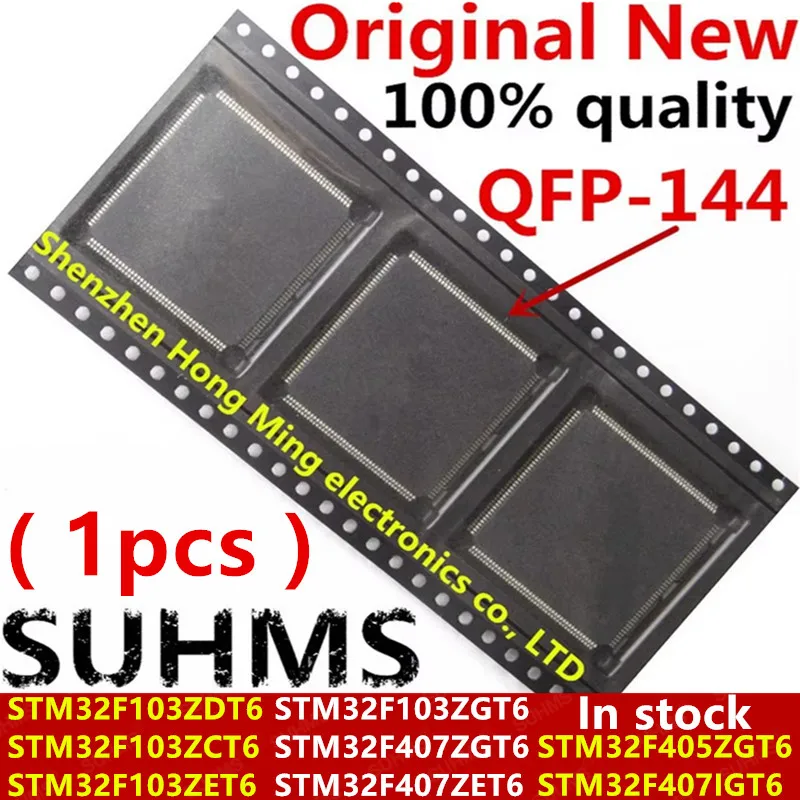 (1 pieza) 100% nuevo STM32F103ZDT6 STM32F103ZCT6 STM32F103ZET6 STM32F103ZGT6 STM32F407ZGT6 STM32F407ZET6 STM32F405ZGT6 STM32F407IGT6