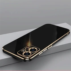 Funda Xiaomi Redmi Note 12 Pro Plus TPU Marco Cuadrado Galvanizado
