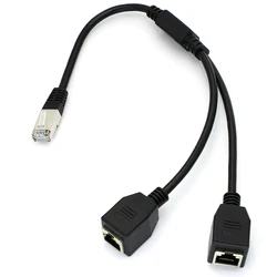 Distribuidor Ethernet RJ45 Cat6/Cat7 para duplicar conexión