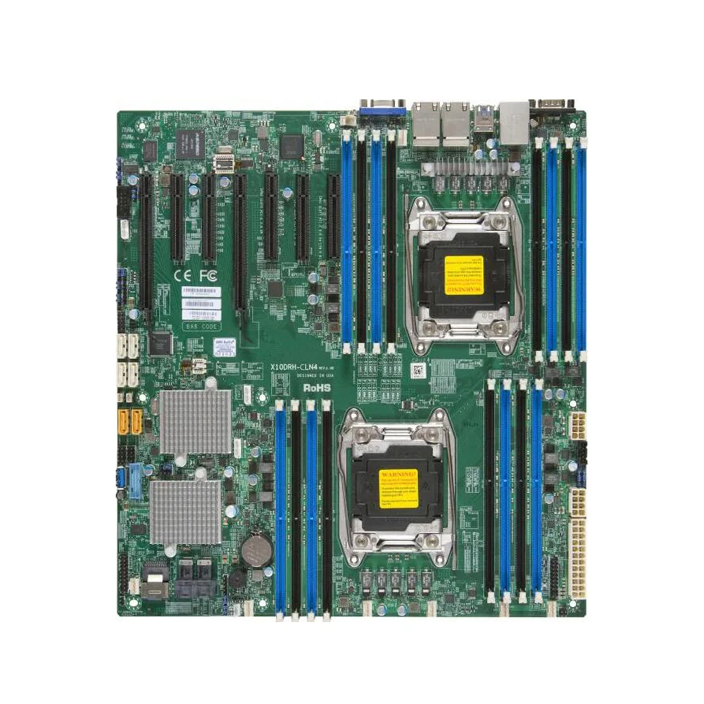 E5-2600 v4/v3 LGA2011 DDR4 Placa base de embalaje industrial X10DRH-CLN4 - imagen 4