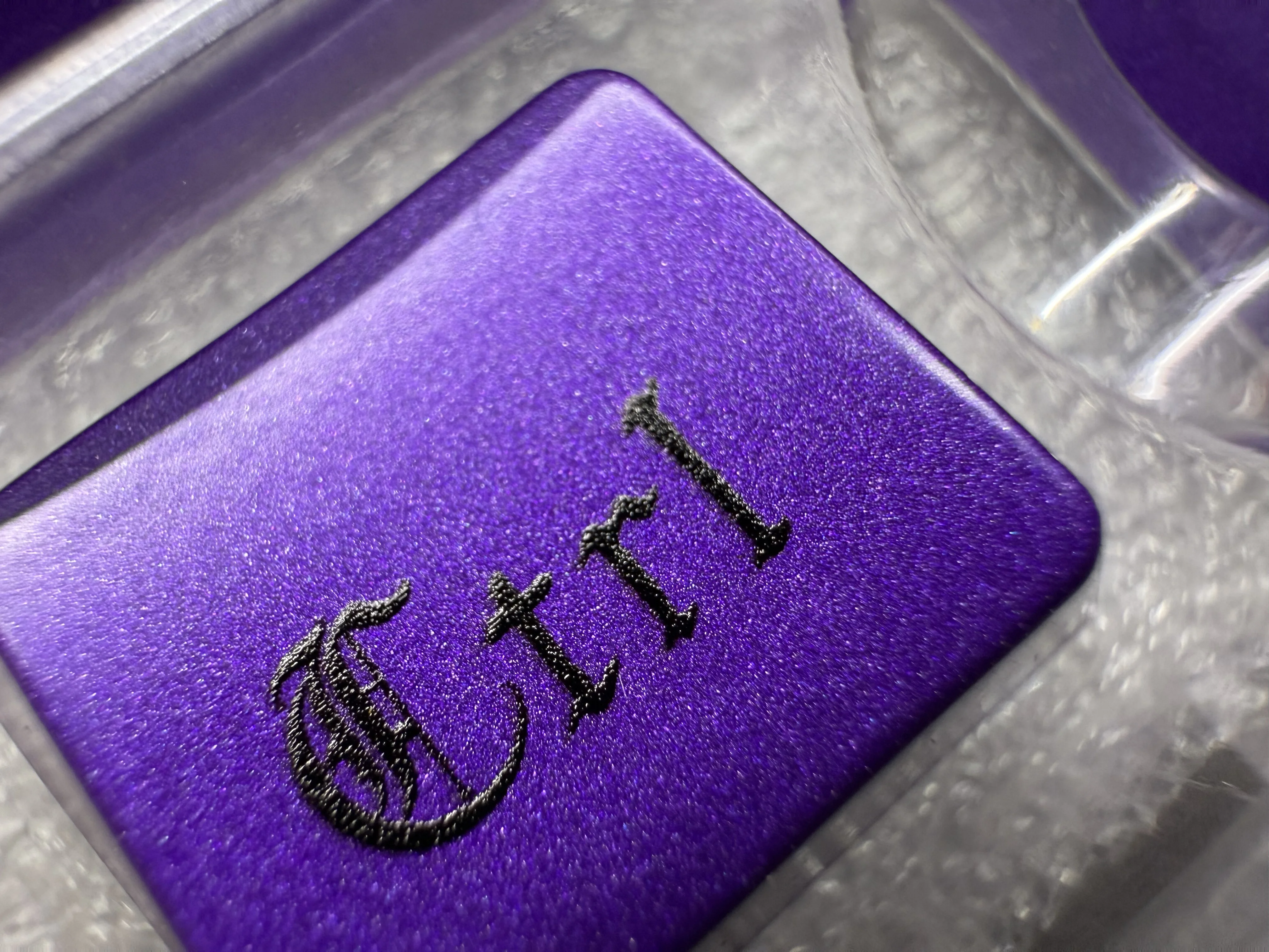 Teclas de Metal de aleación de Zinc, tapa de llave de perfil de cereza personalizada, bonita tapa de punto de impresión de transferencia VU para tapas de diseño Original artesanal - imagen 5