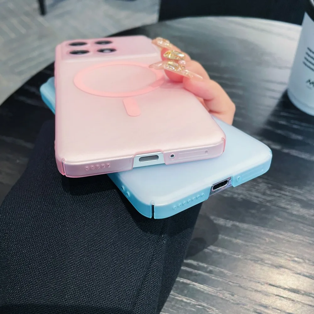 For VIVO X100 Pro Case Hard PC MagSafe Wireless charging Protective Back Cover Case For VIVO X100 Ultra X100S Pro Phone Shell - imagen 3