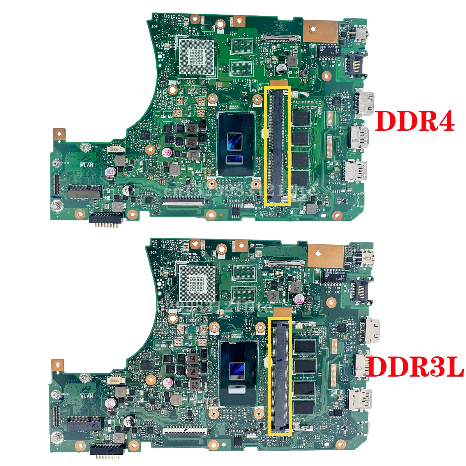Placa base X556UA A556U X556U X556UF X556UV X556UAM X556UJ X556UAK para placa base de ordenador portátil ASUS i3 i5 i7 CPU DDR3L DDR4 4GB/8GB - imagen 2
