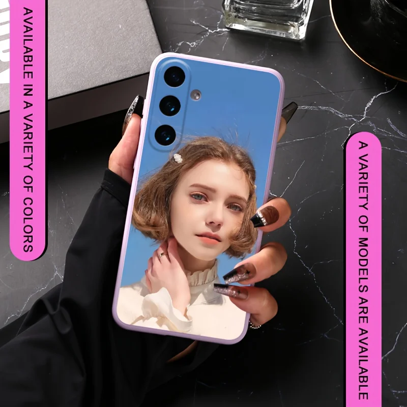 Funda personalizada con foto DIY para Samsung Galaxy A55 A54 A53 A52 A35 34 S25 S24 S23 S22 S21 S20 Ultra Plus FE TPU funda suave - imagen 3