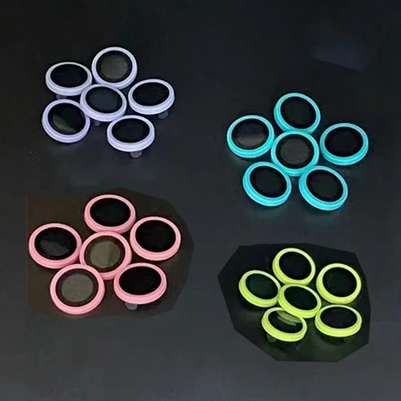 Protector de lente de cámara para IPhone 15 Pro Max 15 Plus, funda de anillo de lente de cerámica de cristal para IPhone 16 Pro 16 + 16 Pro Max, 2-3 uds. - imagen 4