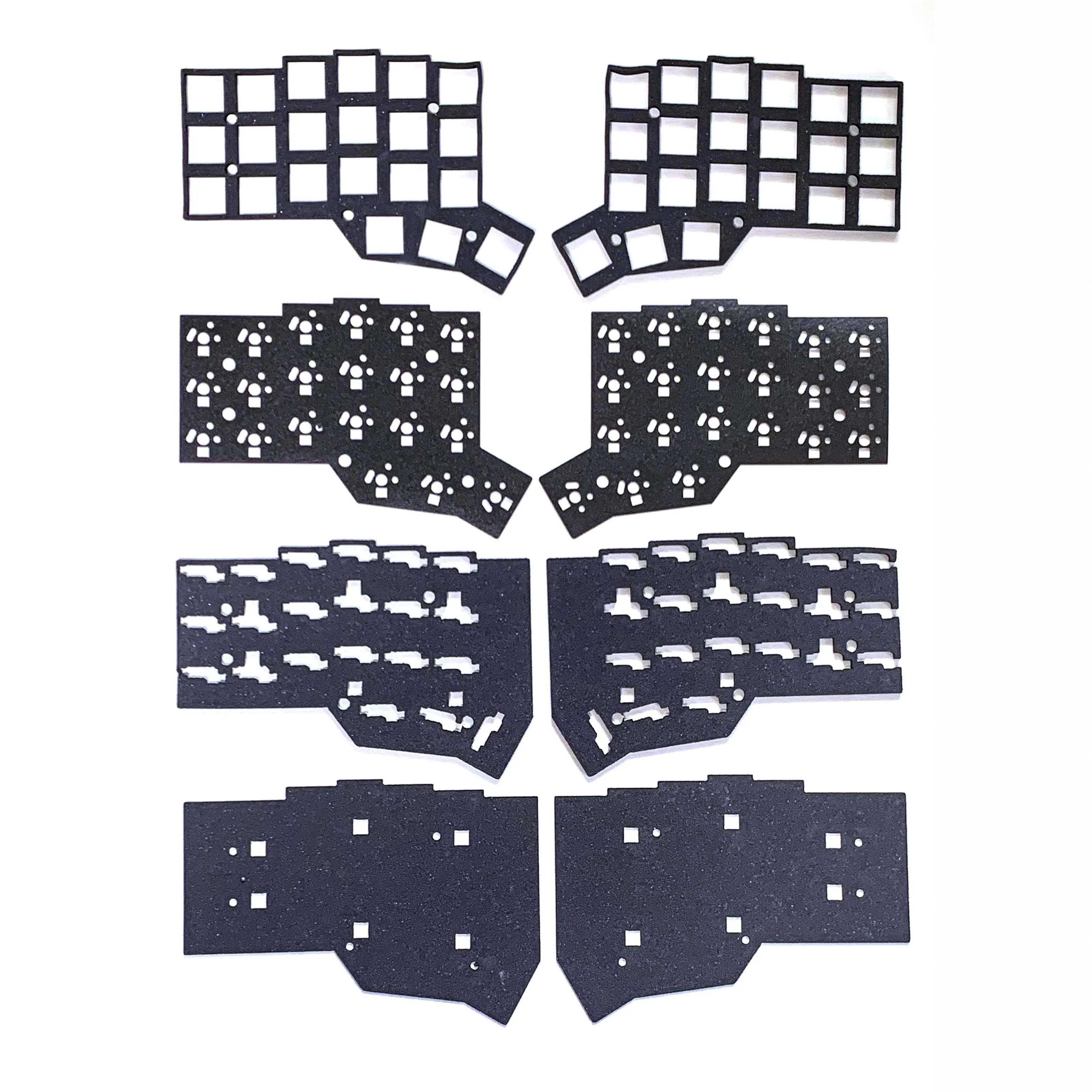 Espuma de sonido para teclado dividido Corne V3, PORON Ixpe Sandwich, asiento de interruptor de algodón, accesorios para teclados - imagen 5