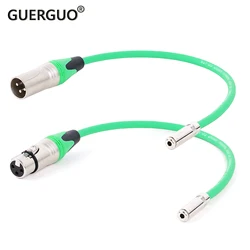 Cable XLR a 3,5mm Estéreo TRS Extensión Macho/Hembra Micrófono