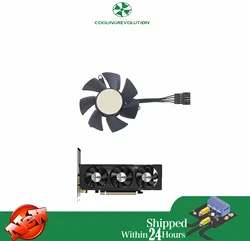 Ventilador perfil bajo para Gigabyte GeForce RTX 4060 OC