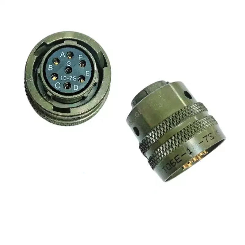 PT06E-10-7S/P(SR) PT02E-10-7P/S PT 26482 MIL PT06E 10-7S 10-7 PT02E 10-7 P 7 Pin Core Aviation Plug conector, resistente al agua - imagen 2