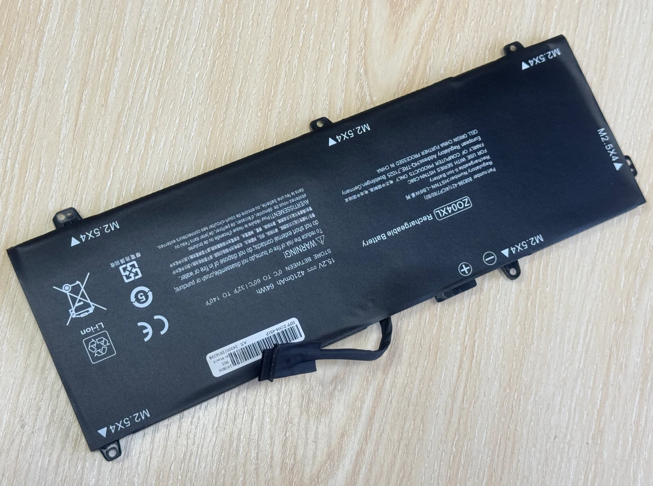 ZO04XL batería del ordenador portátil para HP HSN-C02C Zbook Studio G3 serie 808396-422 HSTNN-LB6W HSTNN-C88C - imagen 3