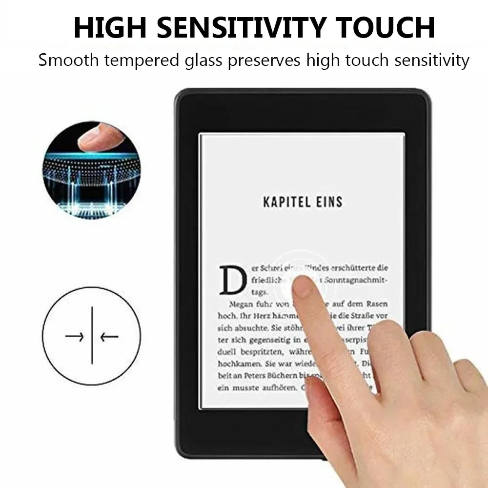 Película de vidrio templado para Amazon Kindle PaperWhite 5 11. a generación 2021 6,8 pulgadas M2L3EK/M2L4EK Protector de pantalla - imagen 4