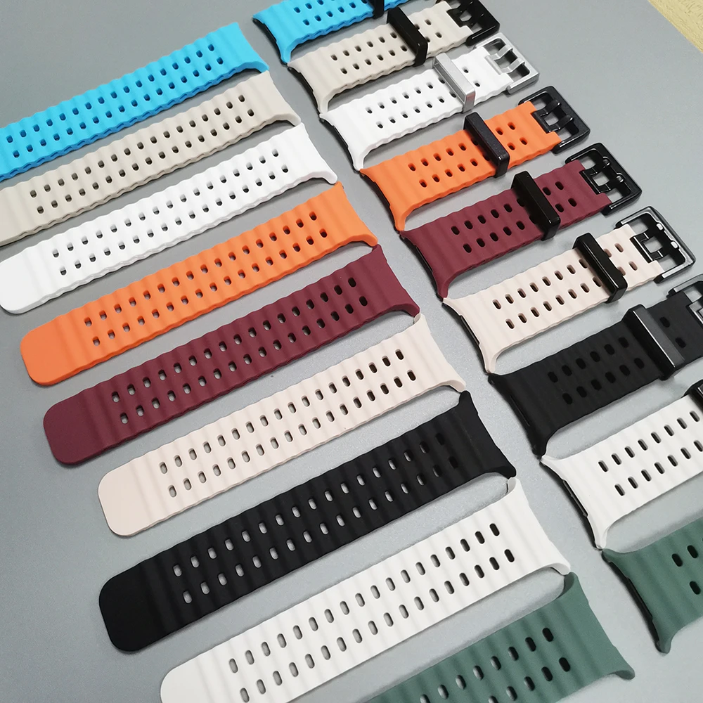 Correa de silicona Original para Samsung Galaxy Watch Ultra 2025, correas de reloj transpirables, repuesto de pulsera de Correa Ultra de 47mm - imagen 2