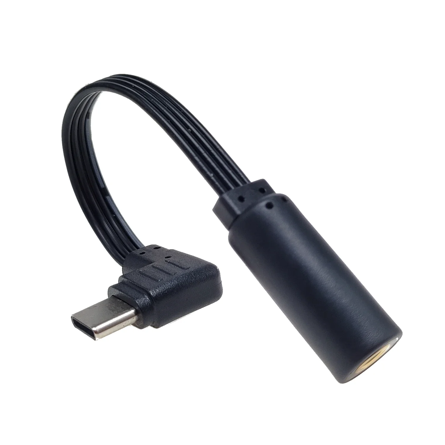 Adaptador plano tipo C de 3,5 mm a USB auxiliar, conector jack de cable de audio de 3,5 mm, cable para auriculares, convertidor de audio, accesorios para auriculares - imagen 4