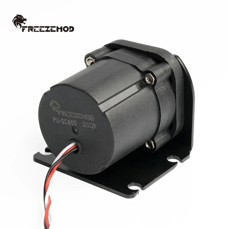 FREEZEMOD bomba de PC con núcleo de eje cerámico cabezal de bomba de agua CC 4M ± 0,5 M flujo 600L/H± 10% velocidad 3600RPM ±5% para sistema de refrigeración por agua - imagen 3