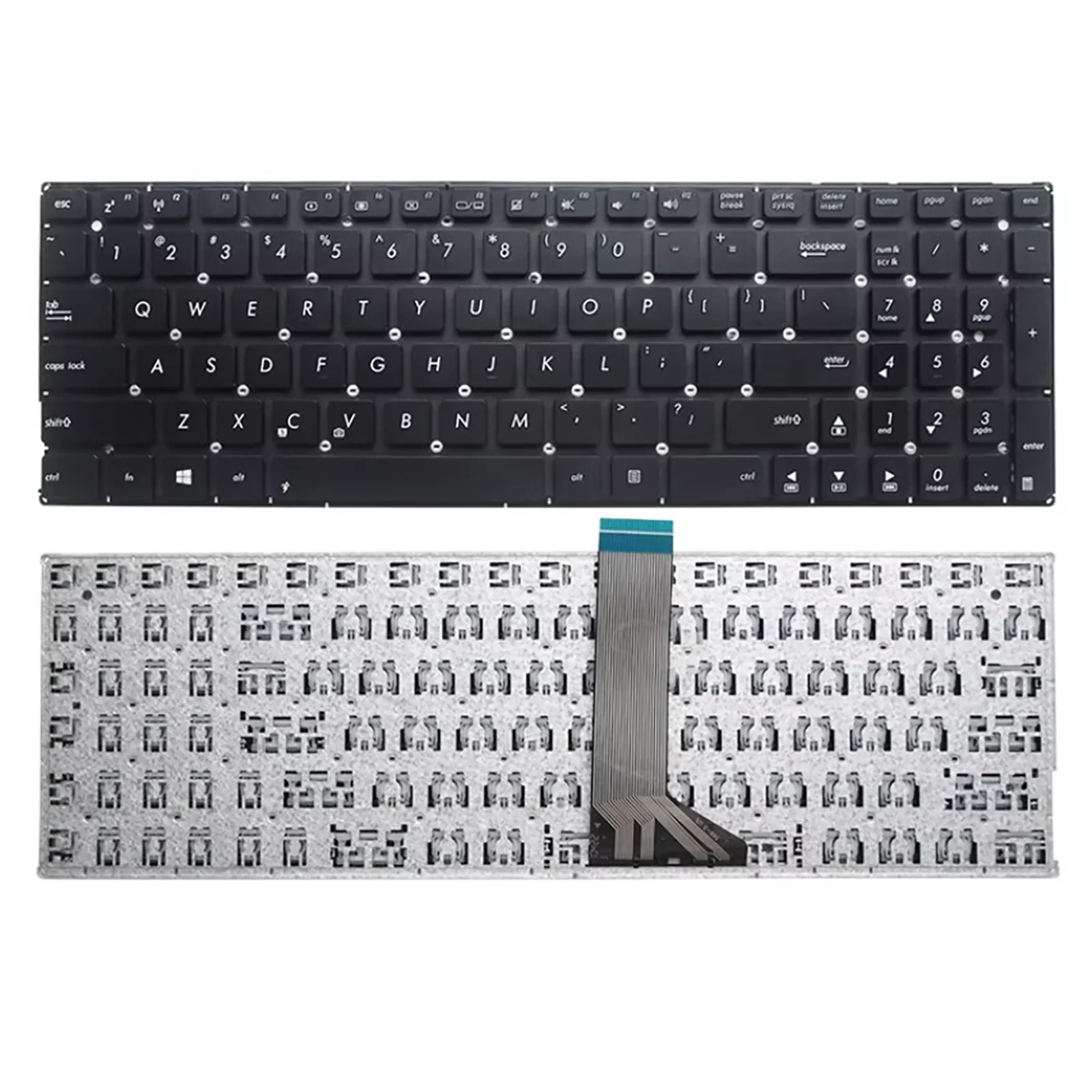 Diseño estadounidense para teclado de ordenador portátil ASUS pro552S pro553U V555 V555L V555U/UQ U5000 F5500L - imagen 2