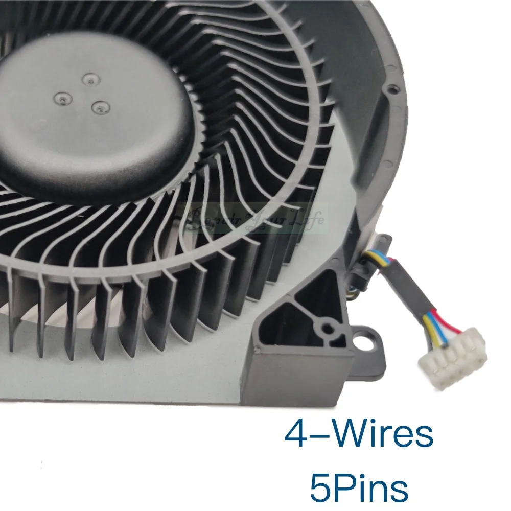 Ventilador de refrigeración de CPU GPU para portátil, para Dell Alienware Area 51M, R2, P38E, P38E001, RTX 2080, Gaming, CN-0TPV77, 0TW5V8, EG80151S1-C010/C020-S9A - imagen 5