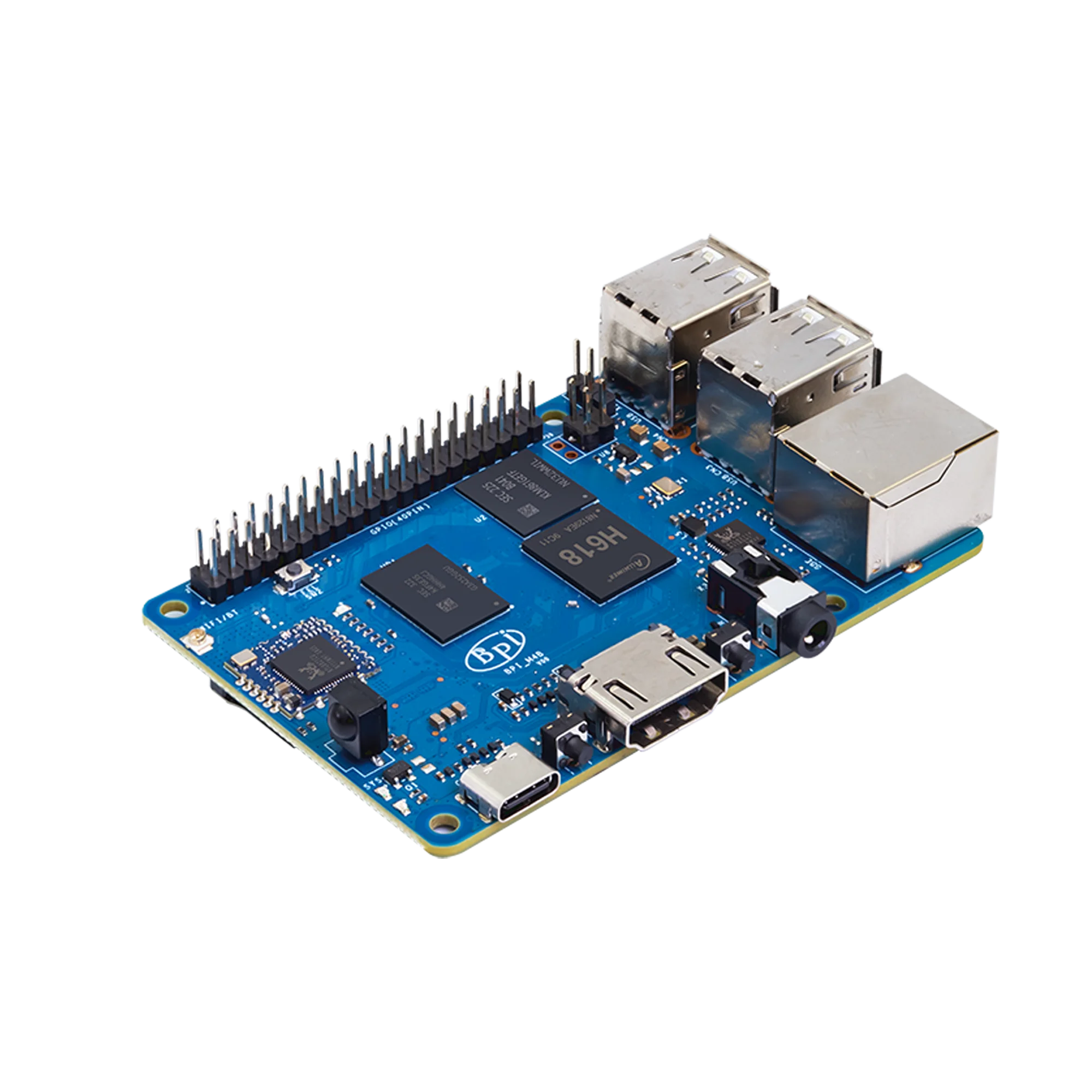 Banana Pi BPI-M4 Berry Allwinner H618 Cortex ARM de cuatro núcleos ™ -A53 2G LPDDR4 RAM 8G eMMC WIFI y Bluetooth SBC Computación de placa única - imagen 2