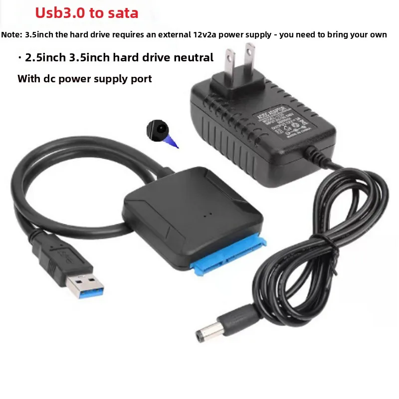 Cable SATA a USB 3.0 de hasta adaptador de disco duro SSD externo de 2,5 pulgadas Cable USB 3.0 a Sata III