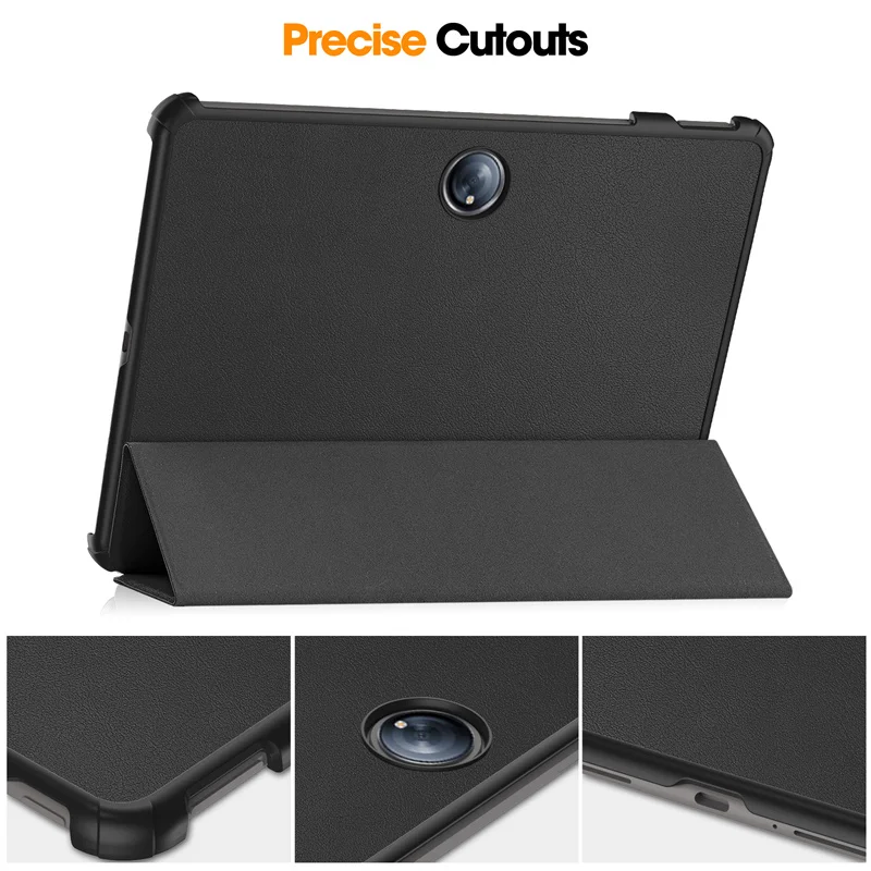 Funda de cuero PU con soporte plegable delgado para OnePlus Pad 2 12,1 pulgadas 2024 Funda trasera de plástico duro Funda Coque Capa - imagen 2