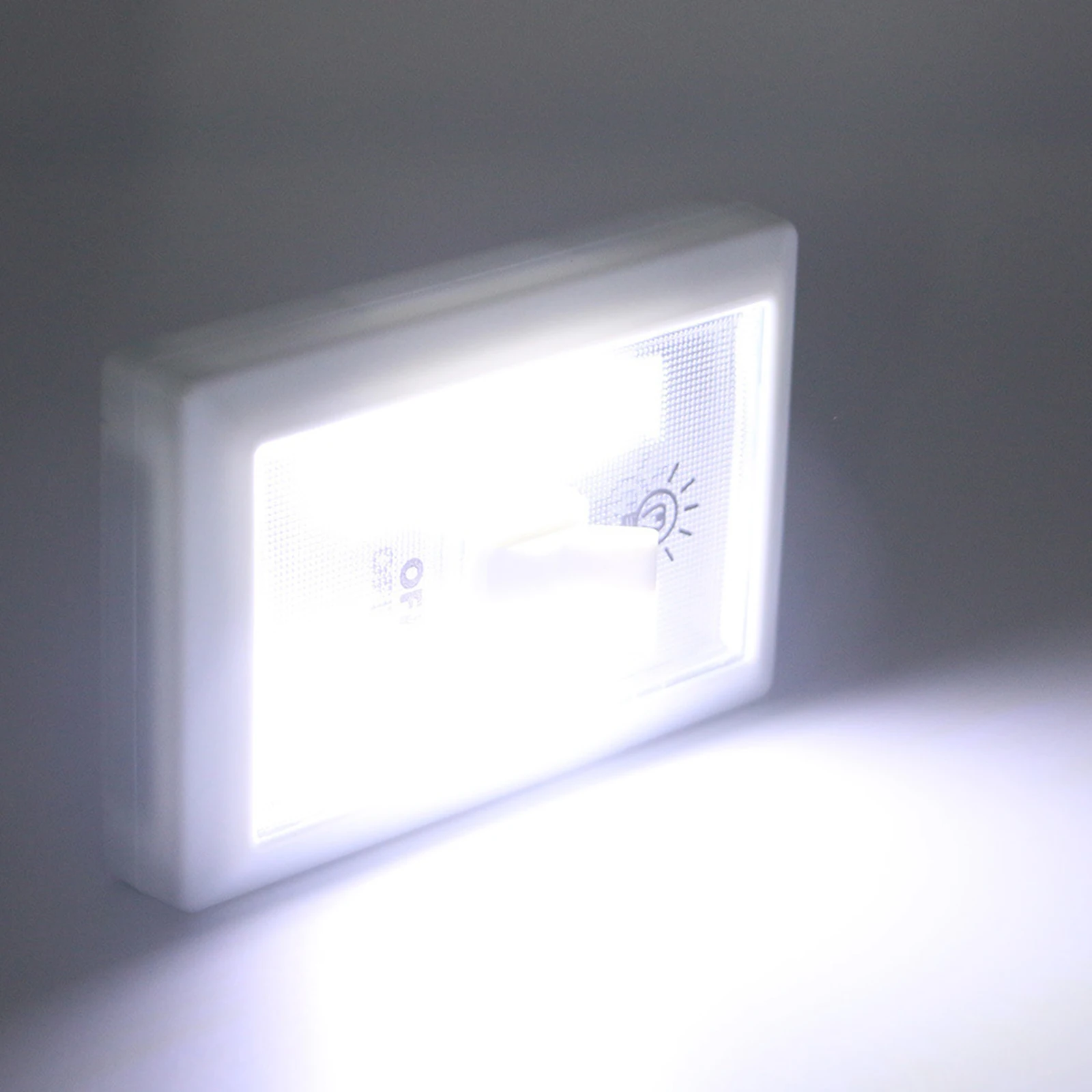 Minilámpara LED COB magnética inalámbrica, luces nocturnas de pared, funciona con pilas, armario de cocina, garaje, armario, luz de emergencia para campamento - imagen 3