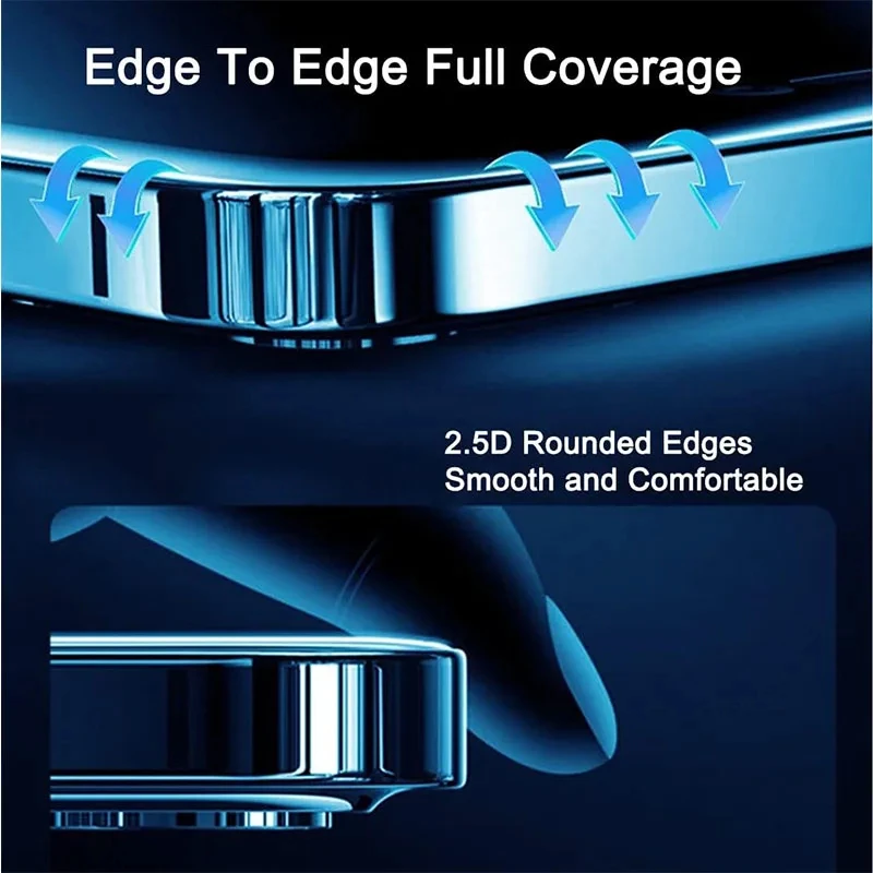 3 uds cubierta completa Protector de pantalla antiespía para iPhone 11 12 13 14 15 PRO MAX vidrio de privacidad para iPhone 14 15 Plus XR XS Max vidrio - imagen 5
