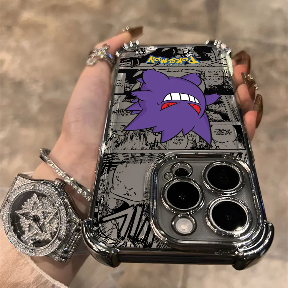 Funda de teléfono con revestimiento de Pikachues para Oppo A3x A3 A2 A98 A79 A78 A58 A38 A18 A97 A57 A76 A36 A96 A17 A55 A74 A54 A16 4G 5G - imagen 4