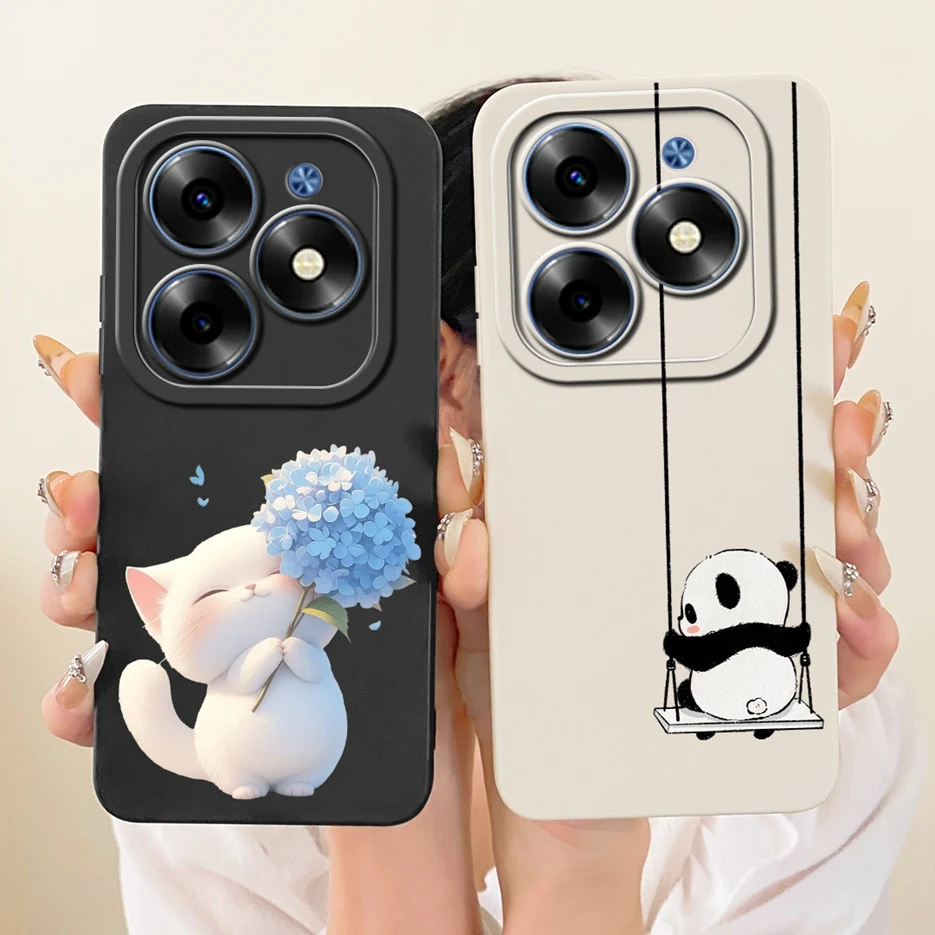 Para Tecno Spark 20 20C funda nueva funda de lujo con dibujos de dulces funda de teléfono suave de TPU para Tecno Spark 20 Pro Plus Spark20 C Fundas bolsas - imagen 5