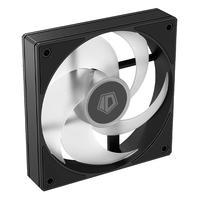 ID Cooling AS-140 14cm ventilador con cubierta de PC 300-1800rpm compatible con placa base 12V 4Pin PWM 5V 3Pin ARGB sincronización chasis ventilador de agua - imagen 3