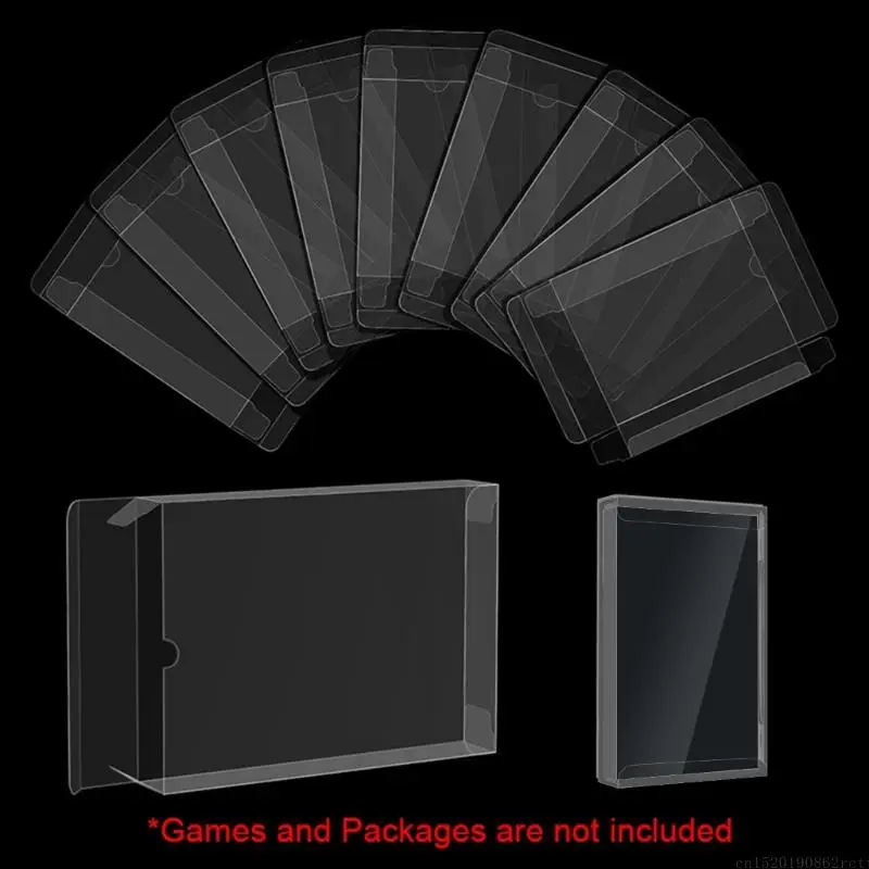 Caja juego cartucho con cubierta antipolvo transparente D5BB para 1000 3000 - imagen 4