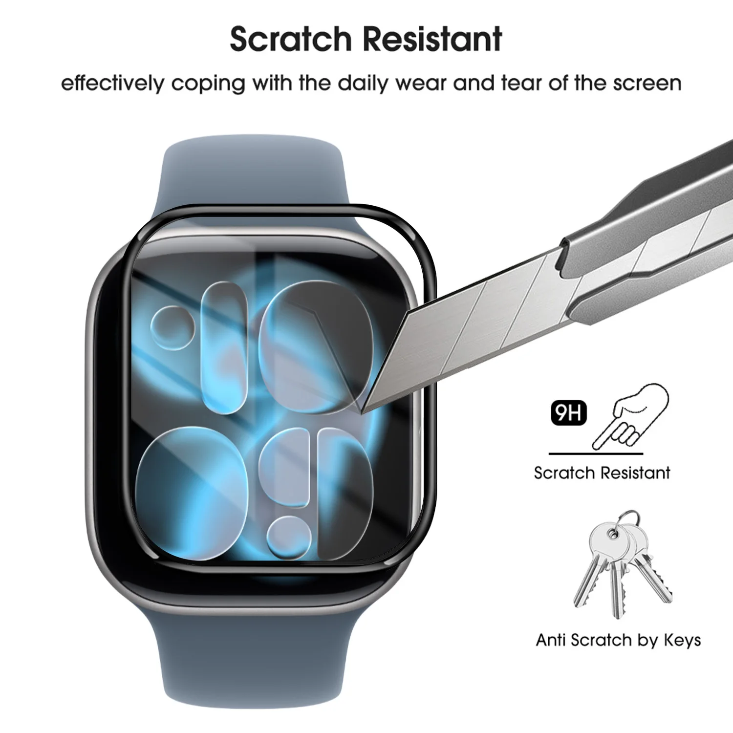 Protectores de pantalla para reloj inteligente Apple Watch S11, películas protectoras suaves y curvadas, película antiarañazos para iWatch S11 42MM 46MM - imagen 3