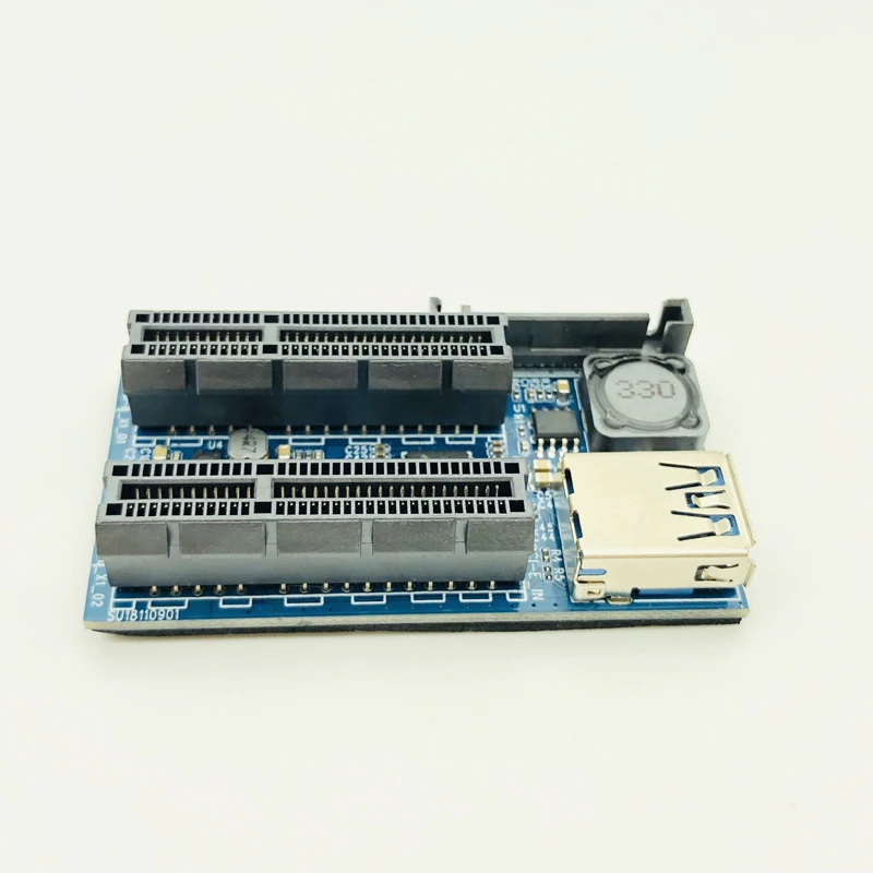 Nuevo agregar tarjeta PCI Express USB 3,0 adaptador elevador componentes de PC extensor PCIE Riser tarjeta PCI-E Riser PCI E Riser para tarjeta de vídeo - imagen 3