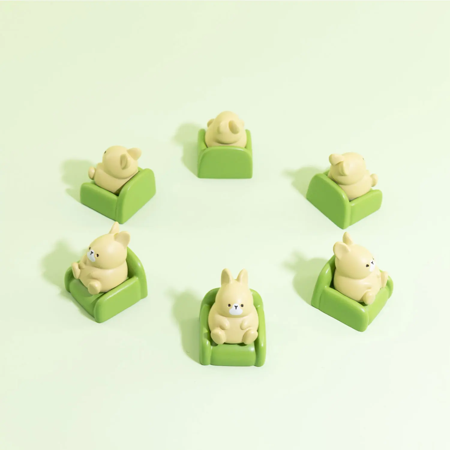 1 unidad de teclas de conejito, teclas personalizadas, teclas Esc individuales, teclas en forma 3D - imagen 4