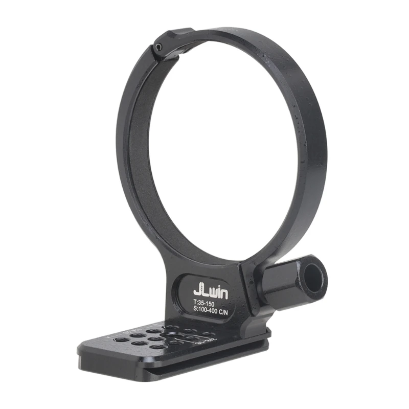 Anillo montaje en trípode para lente M2EC, Collar trípode liberación rápida con tornillo 1/4 "para lente cámara