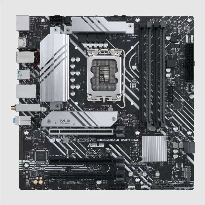Placa base ASUS PRIME B660M-A AC D4 Intel B660 compatible con I9-14900 I5-14600 14400F 13400 CPU LGA 1700 DDR4 128GB PCIe 4,0 HDMI M.2 - imagen 2